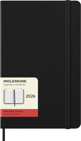 Moleskine 2026 Day to Page Diary, Large Hardcover