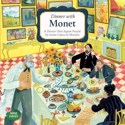 Dinner with Monet Jigsaw Puzzle, 1000 pieces