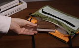 Super Mini Smart Book Light, Palm Edition Walnut