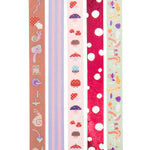 Paper Poetry Tape Set, Shrooom Big Shroomies, 5 Pack