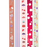 Paper Poetry Tape Set, Shrooom Big Shroomies, 5 Pack