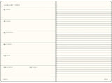 Leuchtturm1917 2025 Week to View with Notes Planner, B6+ Softcover