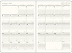 Leuchtturm1917 16 Month, Monthly Planner with Notebook 2025, B5 Softcover