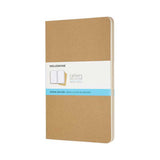 Moleskine Cahier Journals, Set of 3, Large