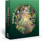 Forest Dream: A Flow State Circular Jigsaw Puzzle