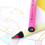 Milan Multicoloured MAXI Pencils, Sunset series