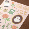 Midori Letter Set, Collage Cat