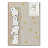 Midori Letter Paper & Envelopes with Stickers 949, Bichon Frise