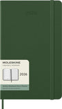 Moleskine 2026 Week to View with Notes Diary, Hardcover Large