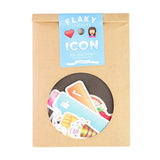 Flaky Stickers