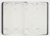 MiGoals 2026 A5 Weekly Spread Goal Diary, Limited Edition Colour