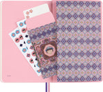 Moleskine Limited Edition Sakura Notebook with Holographic cover by Momoko Sakura, Hard Cover, Ruled, Pocket