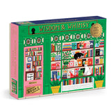 Wisdom & Whimsy Bookshop 1000 Piece Foil Jigsaw Puzzle