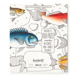 Judgy Fish Colouring Book