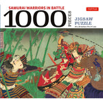 Samurai Warriors in Battle- 1000 Piece Jigsaw Puzzle