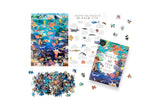 Around the World in 50 Fish, 1000 Piece Jigsaw Puzzle