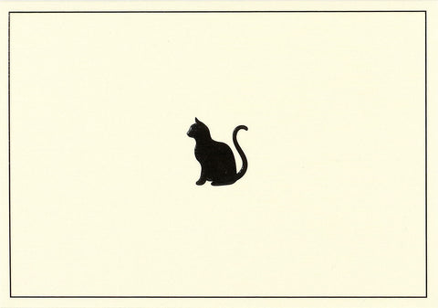 Black Cat Notecards