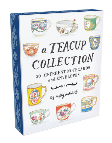 A Teacup Collection Notes - 20 Different Notecards and Envelopes