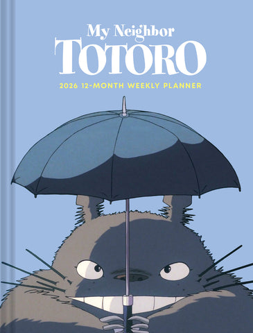 Studio Ghibli, My Neighbor Totoro 2026 12-Month Weekly Planner