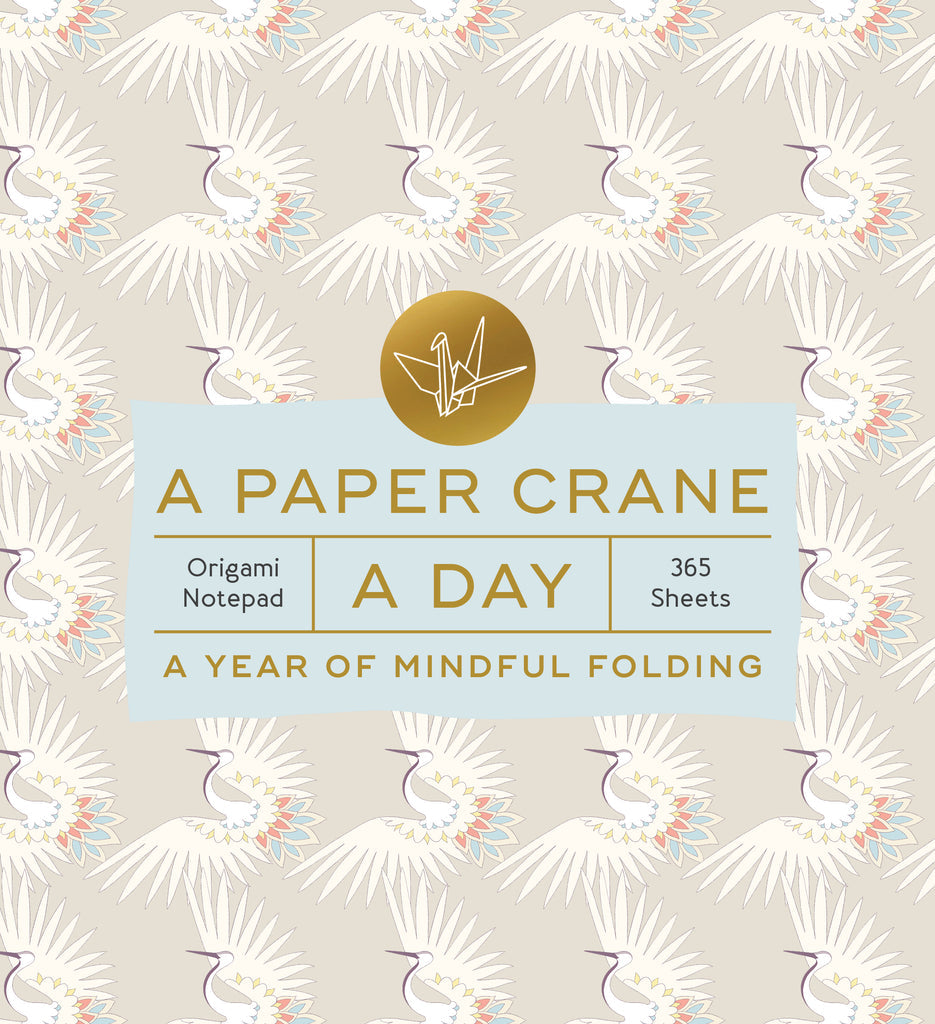 A Paper Crane a Day, A Year of Mindful Folding, Origami Notepad 365 Sh ...