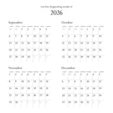 Disappointing Affirmations 2027 Wall Calendar