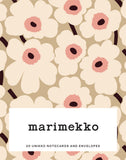 Marimekko Notes Pastels, 20 Unikko Notecards & Envelopes