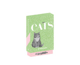 Cats, Box of 50 Postcards by V&A