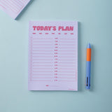Daily Planner Pad A5, Lilac & Plum