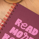 Reading Journal A5, Hardback, More Books