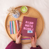 Reading Journal A5, Hardback, More Books