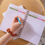 Reading Journal A5, Hardback, Turquoise Citrus