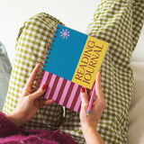Reading Journal A5, Hardback, Turquoise Citrus