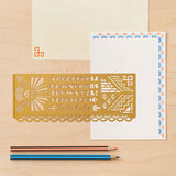 Art Deco Design Stencil