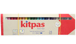 Kitpas Rice Bran Wax Crayons, 24 Pack