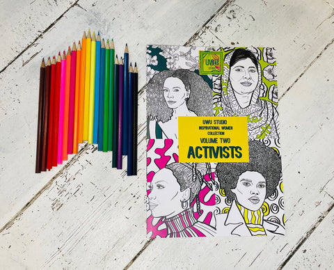 Activists Colouring Book