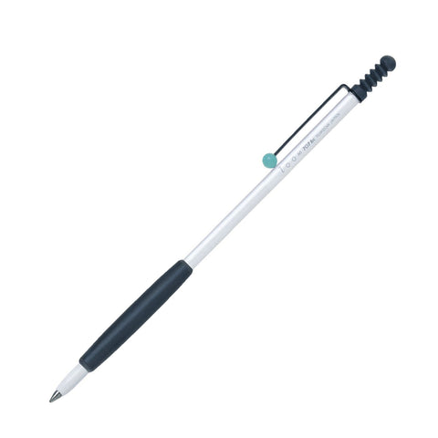 Tombow ZOOM 707 Ballpoint Pen - White/Grey/Turquoise