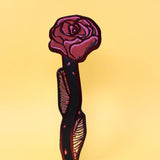 Ark Leather Bookmark, Rose