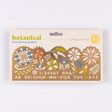 Botanical Brass Stencil