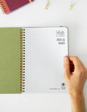 Letts Mid Year Colour Block A5 Week to View Diary 2025-2026