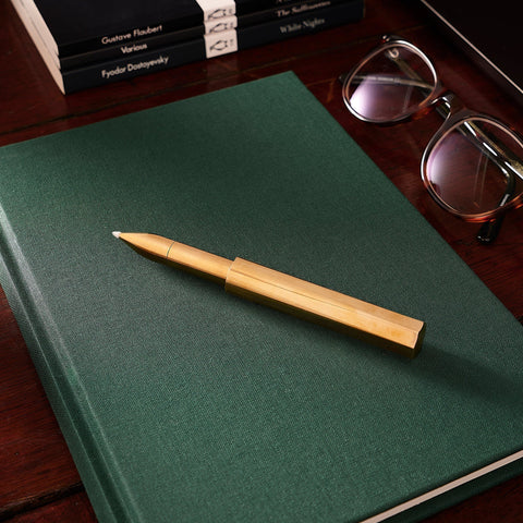 Tom's Studio, The Brass Wren - Refillable Writing Pen