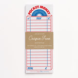 Crispin Finn Pocket Money Chores Check List, Note Pad