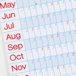 Crispin Finn 2026 Year Planner Landscape Format