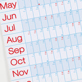 Crispin Finn 2026 Year Planner Landscape Format