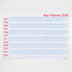 Crispin Finn 2026 Year Planner Landscape Format