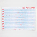 Crispin Finn 2026 Year Planner Landscape Format