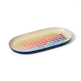 Nomenclature of Colours Oval Enamel Tray
