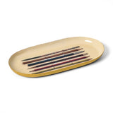 Vintage Pencils Oval Enamel Tray