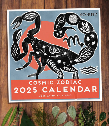 Jessica Rising 2025 Cosmic Zodiac Calendar