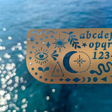 Celestial Design Stencil