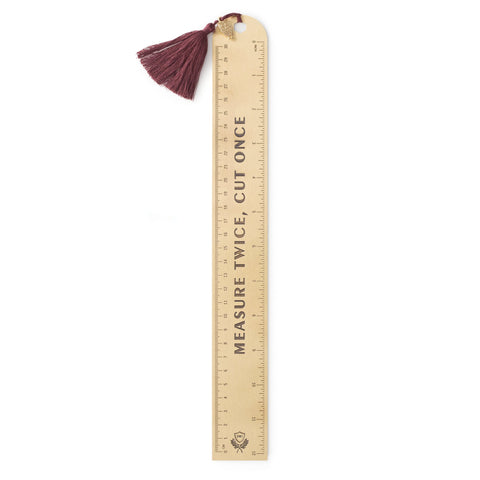 Ruler with Message, Charm and Tassle